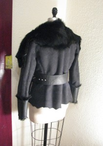 Custom Shearling Motorcycle Jacket