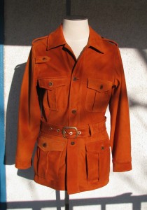 Suede Safari Jacket