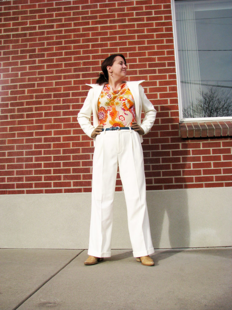 Women's White Dress Pants